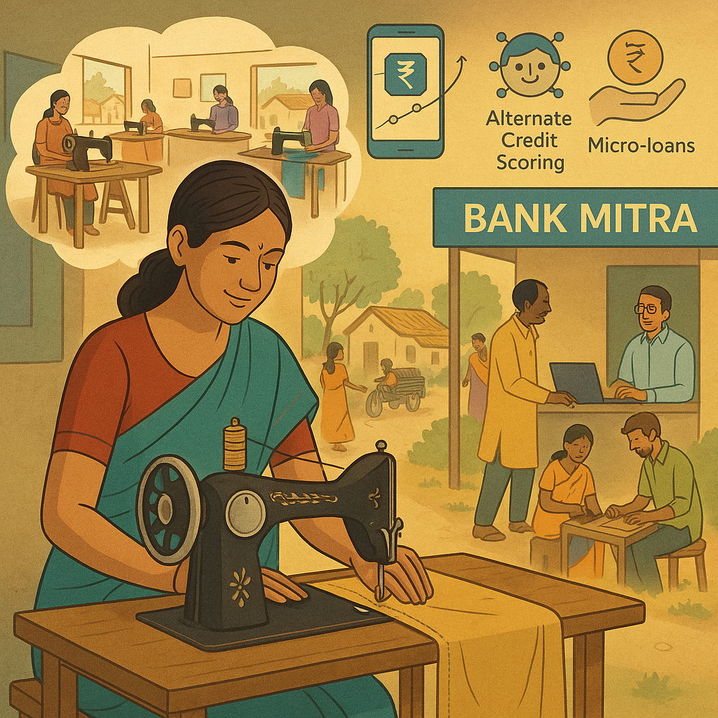 How Banks can serve the Credit Invisible people in India