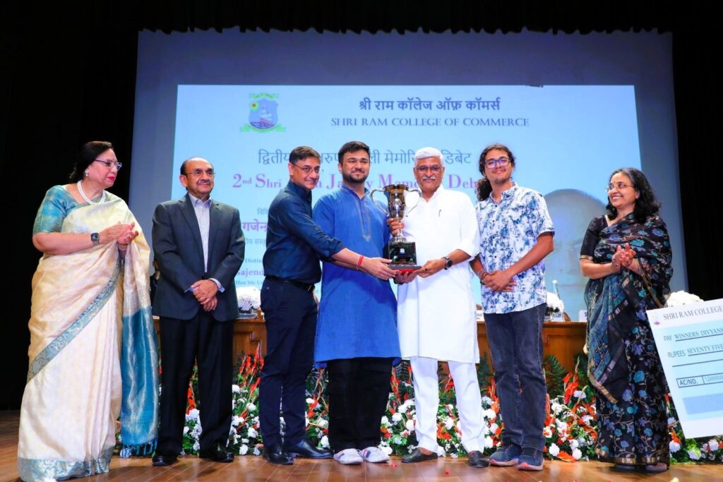 SRCC Hosts Second Edition of Shri Arun Jaitley Memorial Debate with National Participation