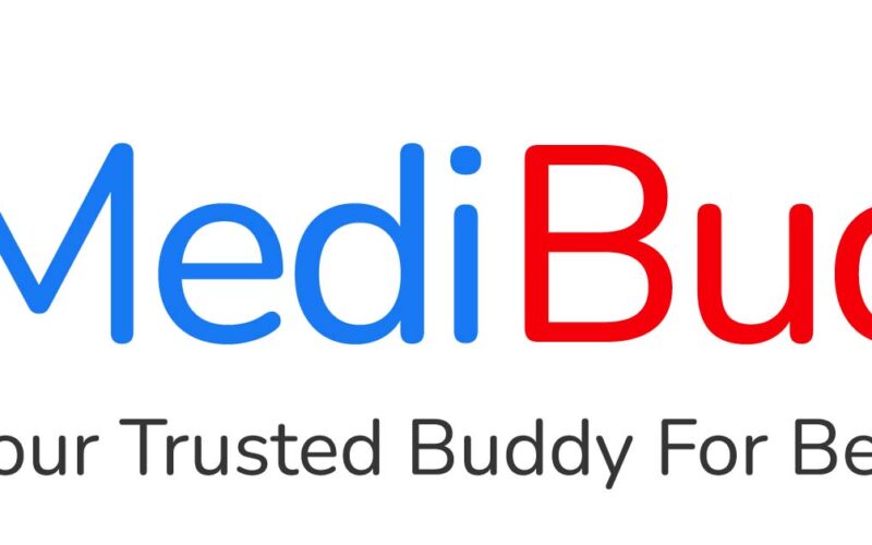 MediBuddy logo with tag line_R