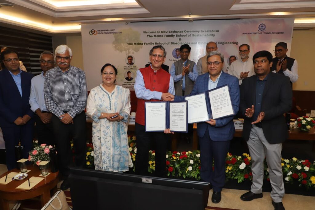 IIT Indore & Mehta Family Foundation Partner to Launch Academic Schools